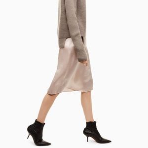BNWT Aritzia Babaton Alessio Slip Skirt